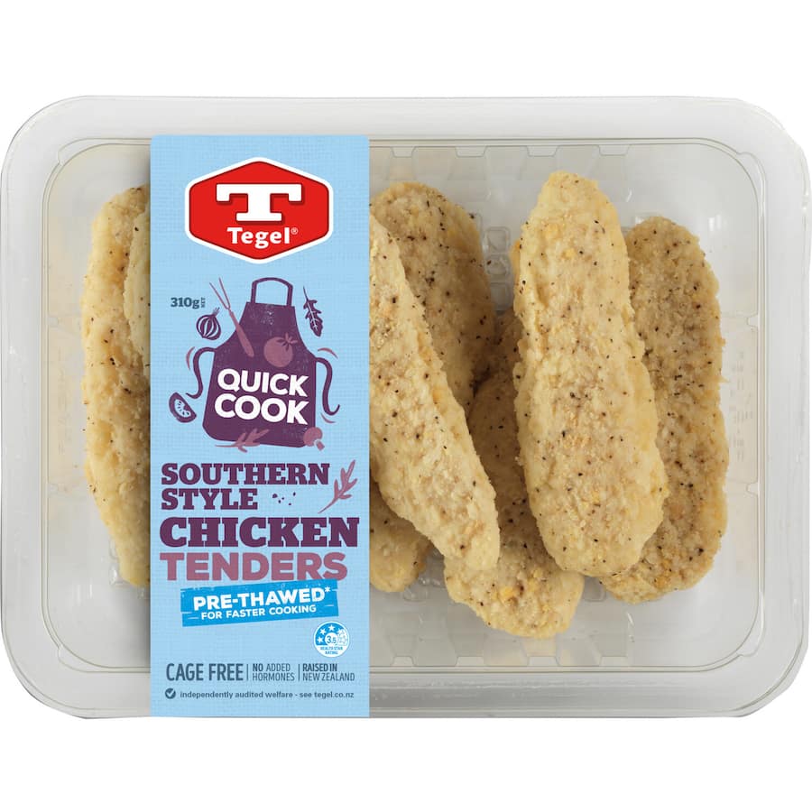 Tegel Quick Cook Chicken Tenders Southern Style