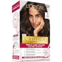 L'Oreal Paris Excellence 3 Darkest Brown Hair Colour