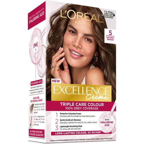 Loreal Excellence Hair Colour Brown 5