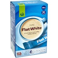 Woolworths Coffee Sachets Flat White