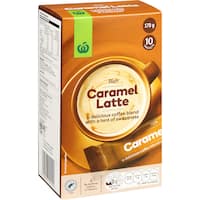 Woolworths Coffee Sachets Caramel Latte
