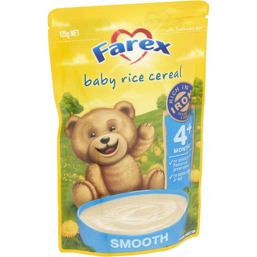 Buy Farex Baby Food Baby Rice Cereal 4+ Months online at Woolworths NZ