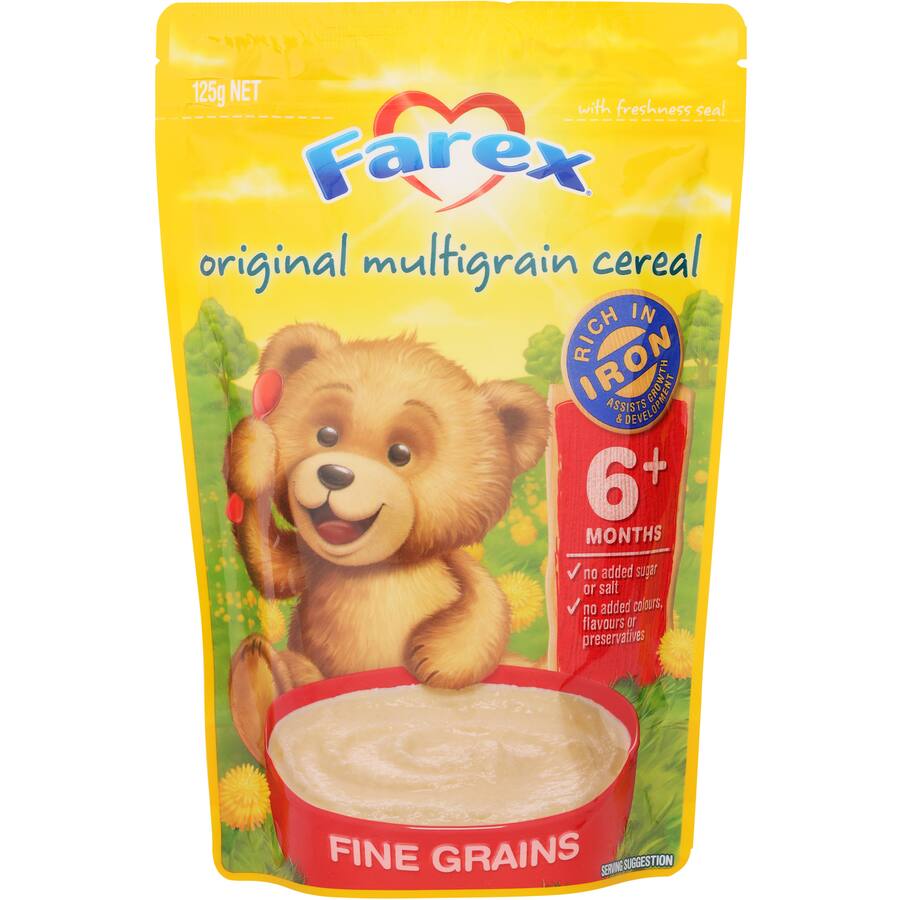 Farex Baby Cereal Original Multigrain 6 Mth+