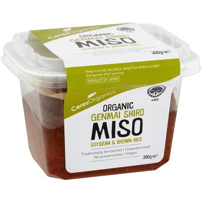 ceres organics miso paste genmai shiro