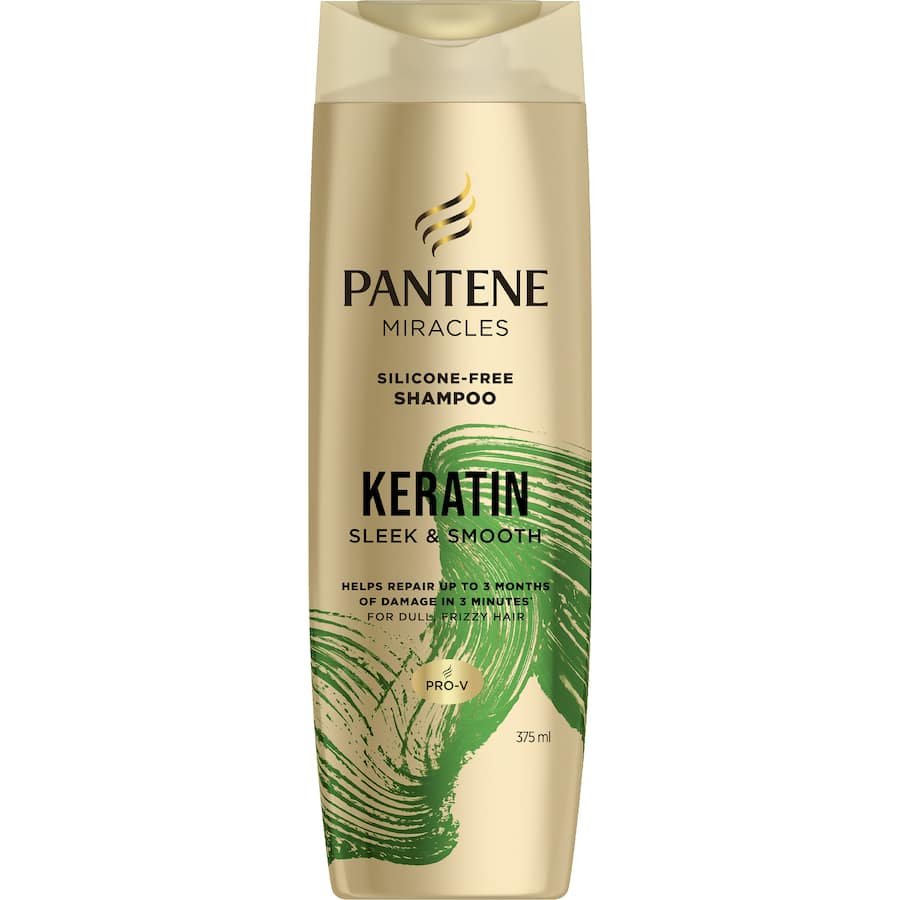 Pantene Miracles Shampoo Keratin Sleek & Smooth