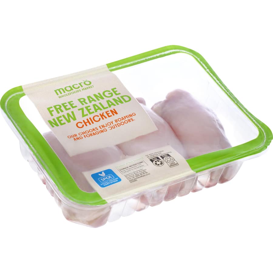 Macro Free Range Nz Chicken Thigh Cutlets