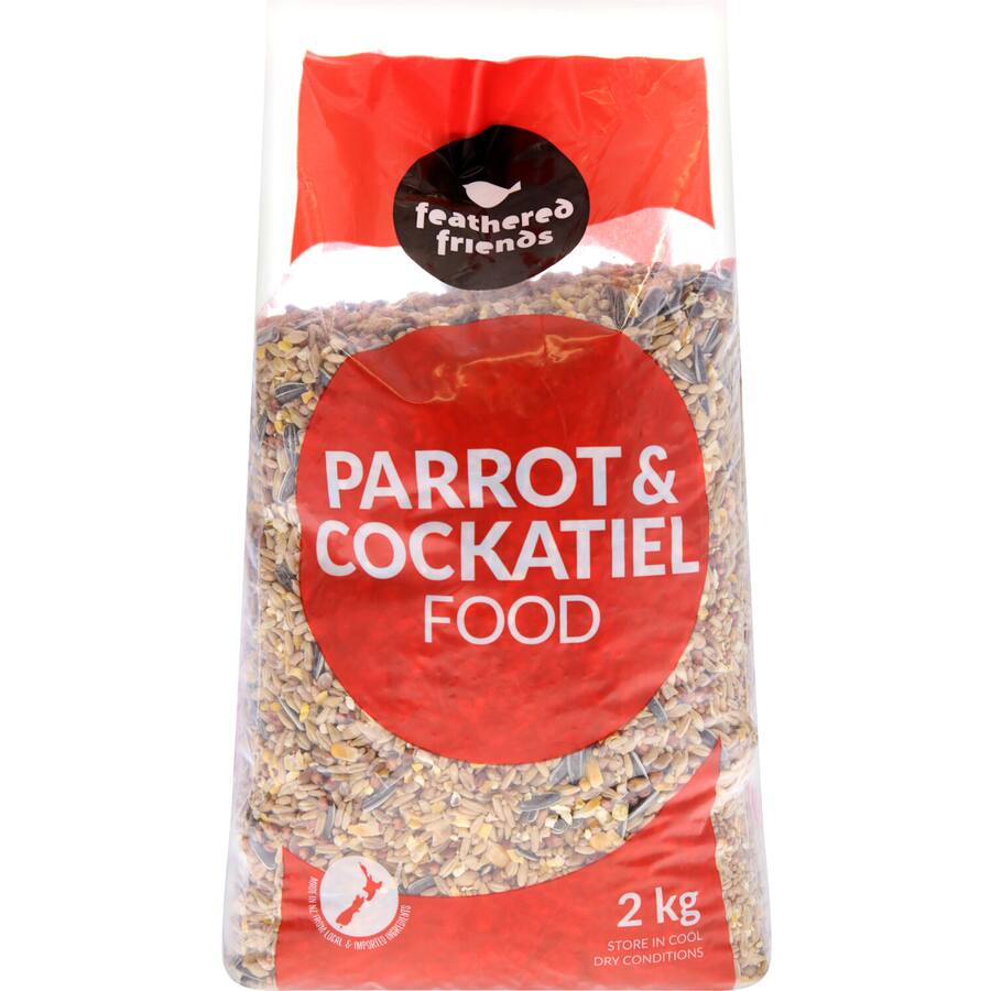 Feathered Friends Pet Food Parrot & Cockatiel Bird Seed