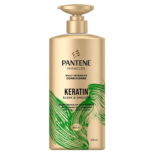 Pantene Miracles Conditioner Keratin Sleek & Smooth