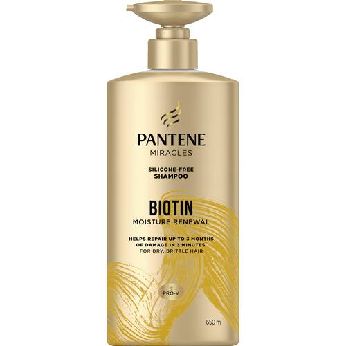 Pantene Miracles Shampoo Biotin Moisture Renewal