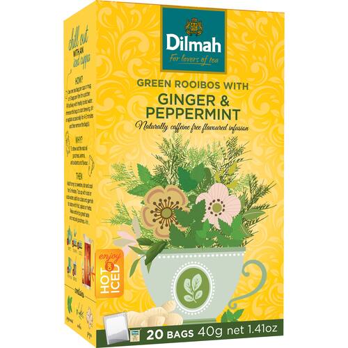 Dilmah Herbal Tea Ginger & Peppermint