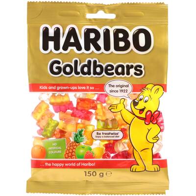 haribo jelly sweets gold bears