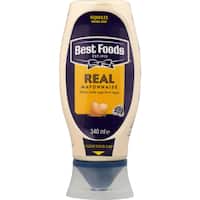 Best Foods Real Mayonnaise Squeeze Bottle (340ML)