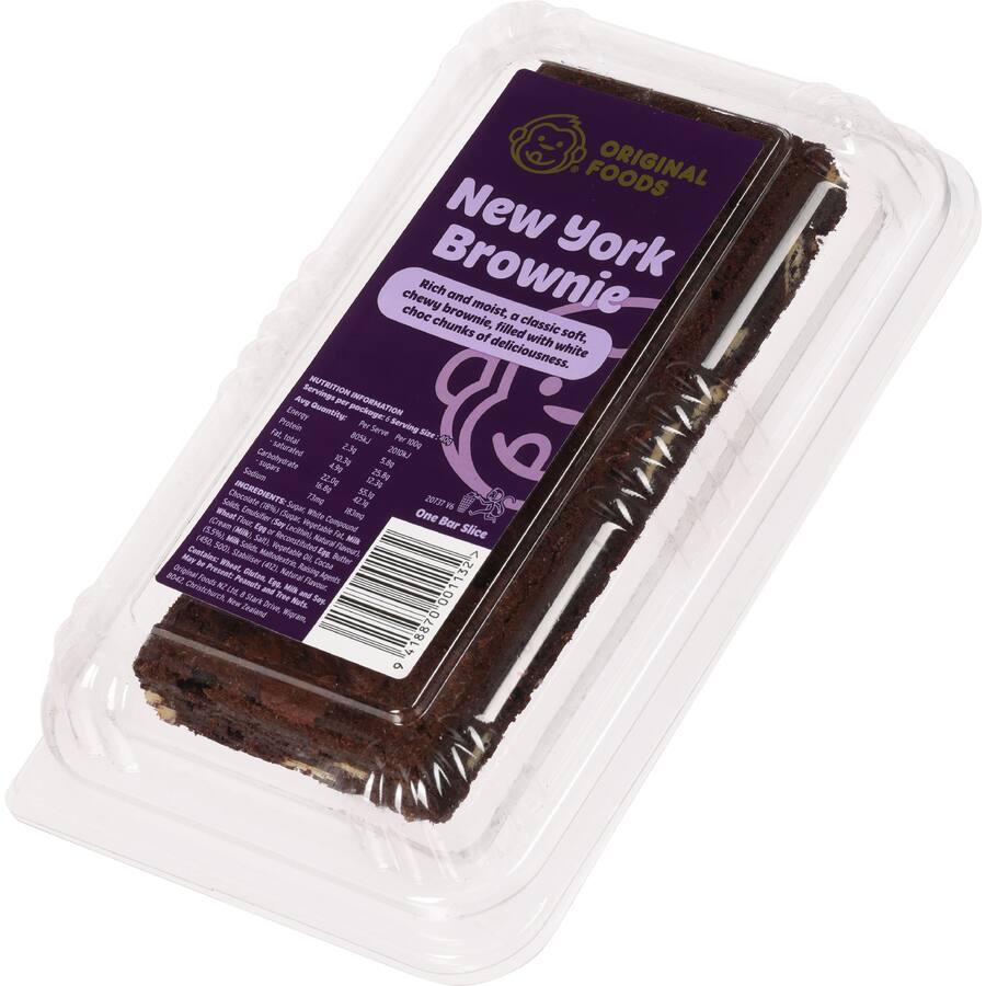 Original Foods Slice Bar New York Brownie