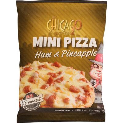 chicago pizza mini ham & pineapple