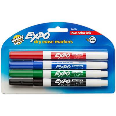 expo markers whiteboard fine assorted