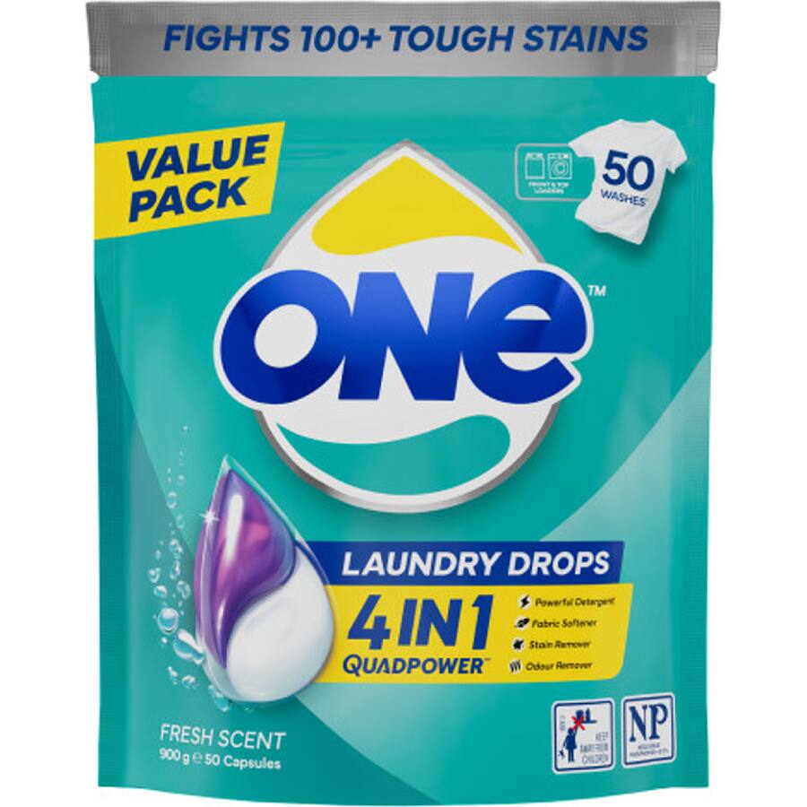 One 4 In 1 Laundry Capsules