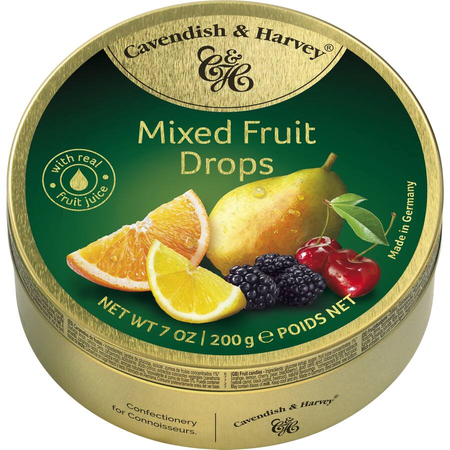 Cavendish & Harvey Sweets Mixed Fruit Drops