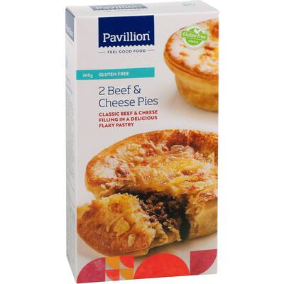 pavillion foods frozen pie beef & cheese