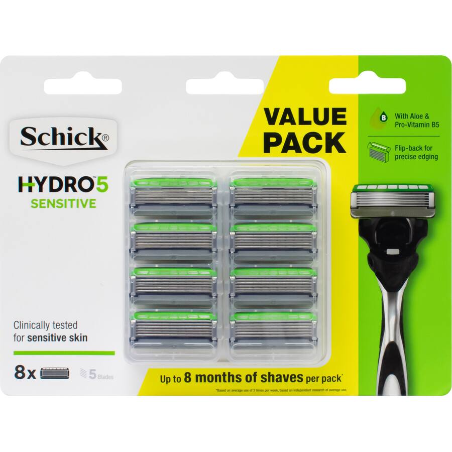 Schick Hydro Sense Razor Blades Comfort