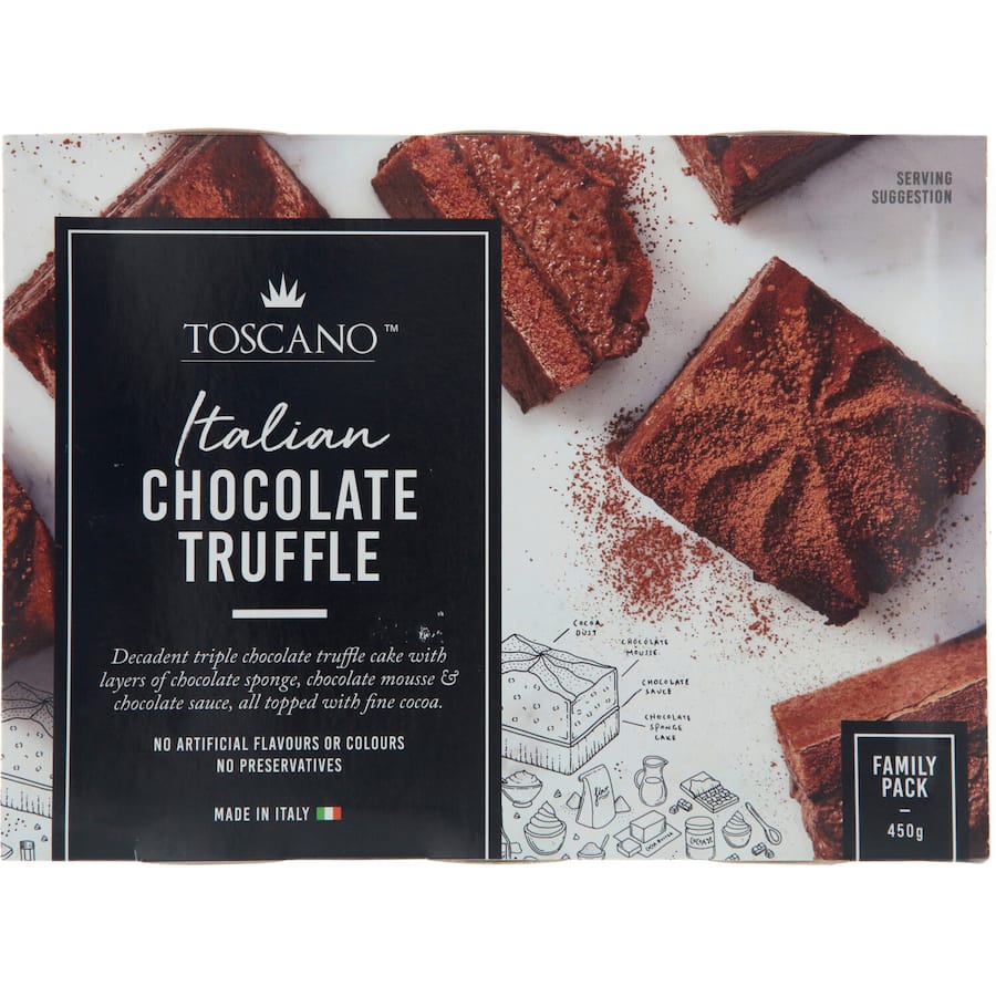 Toscano Cake Italian Chocolate Truffle