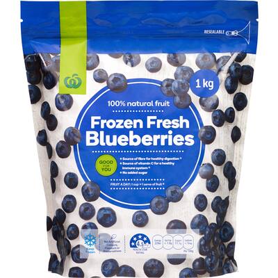 woolworths frozen blueberries 