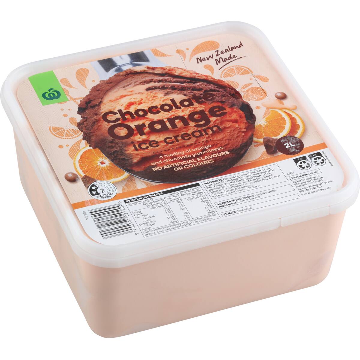 Countdown Ice Cream Orange Chocolate bunch