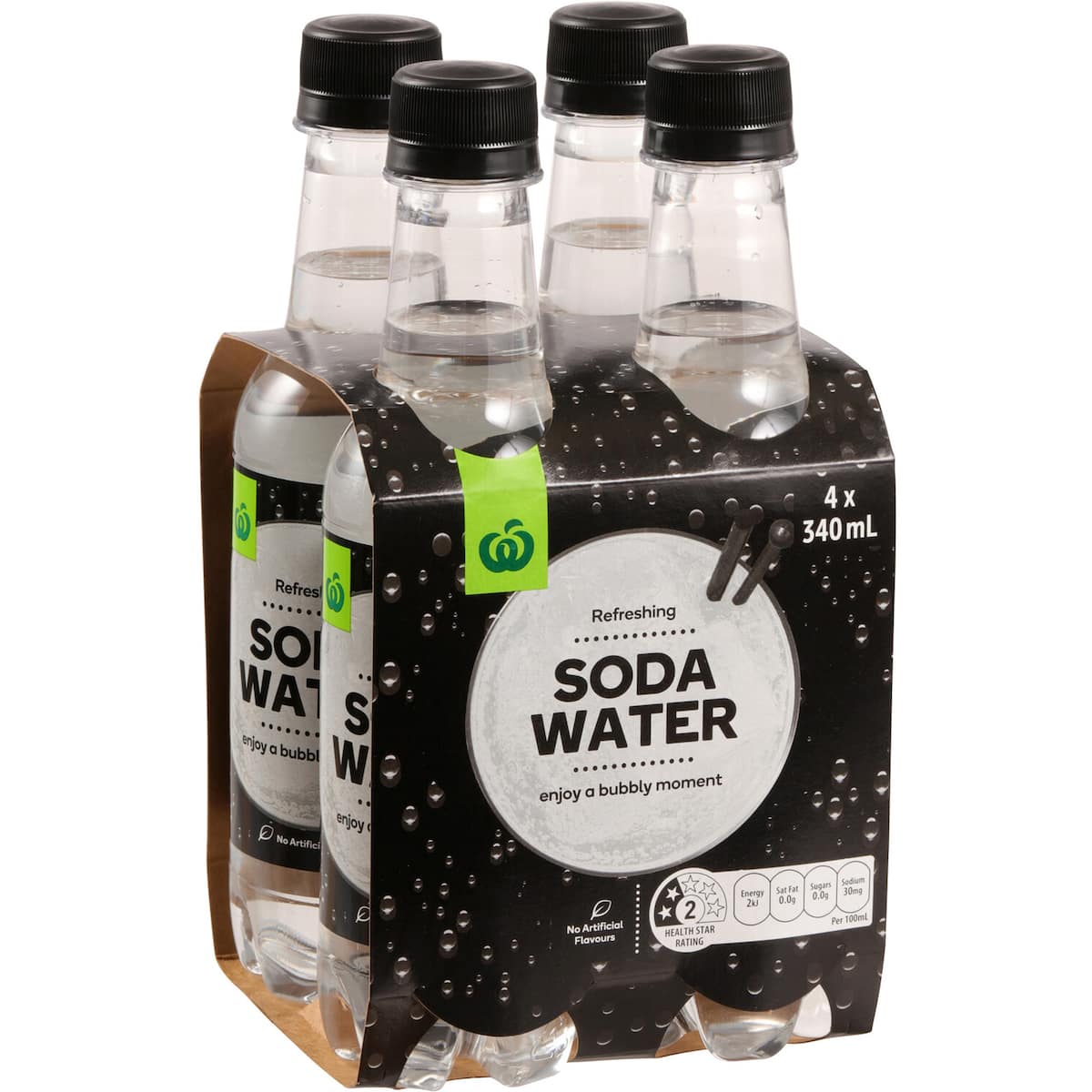 Countdown Soda Water 4pk bunch