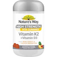 Natures Way Adult Bone Density & Calcium Support Vita Gummies