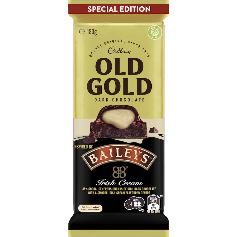 Cadbury Chocolate Old Gold Baileys