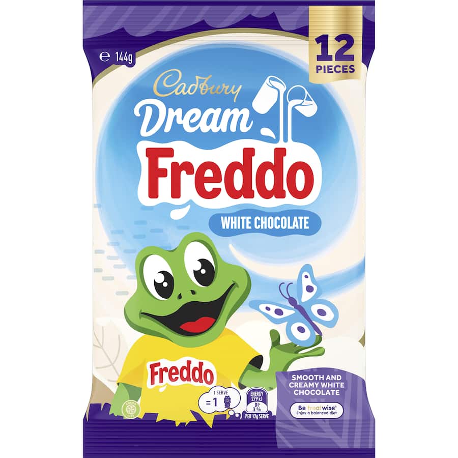 Cadbury Chocolate Bars Dream Freddo 144G