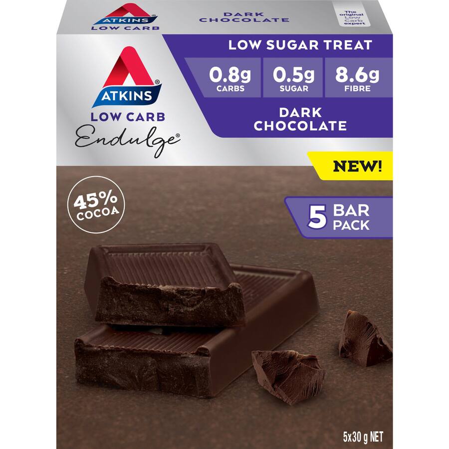 Atkins Endulge Protein Bar Dark Chocolate