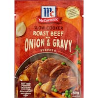 Mccormick Slow Cookers Recipe Base Beef Onion Gravy
