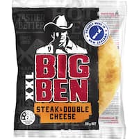 Big Ben XXL Steak & Double Cheese Pie