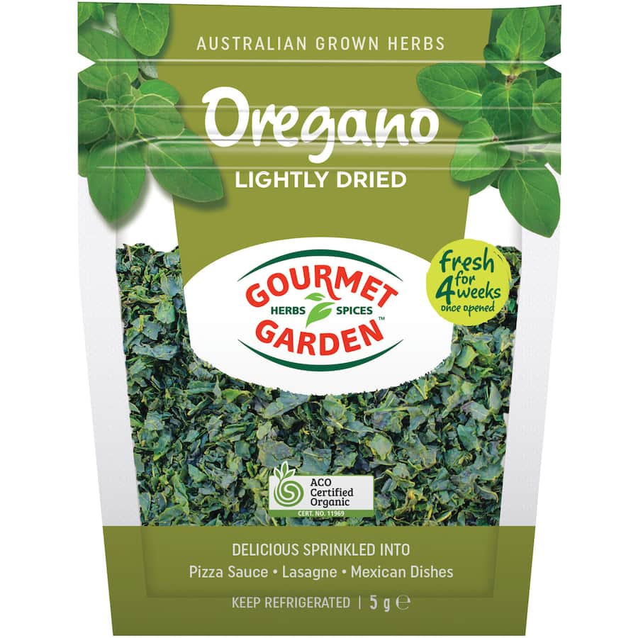 Fresh Vegetable Oregano Lightly Dried