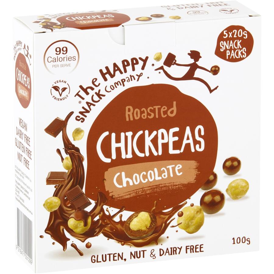 Happy Snack Chickpea Snacks Chocolate