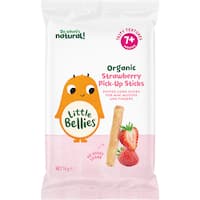 Little Bellies Organic Strawberry Pick-Up Sticks 7+ Months