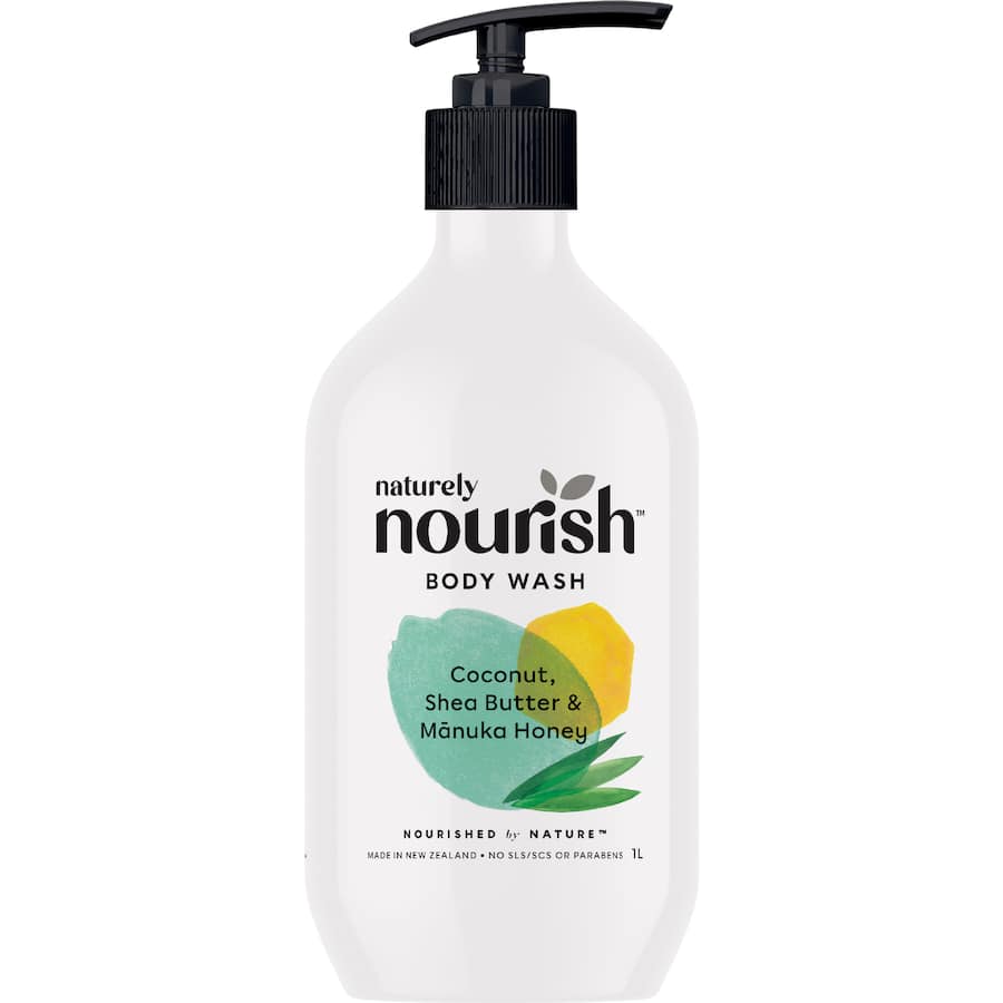 Earthwise Nourish Body Wash Coconut, Shea & Manuka Honey