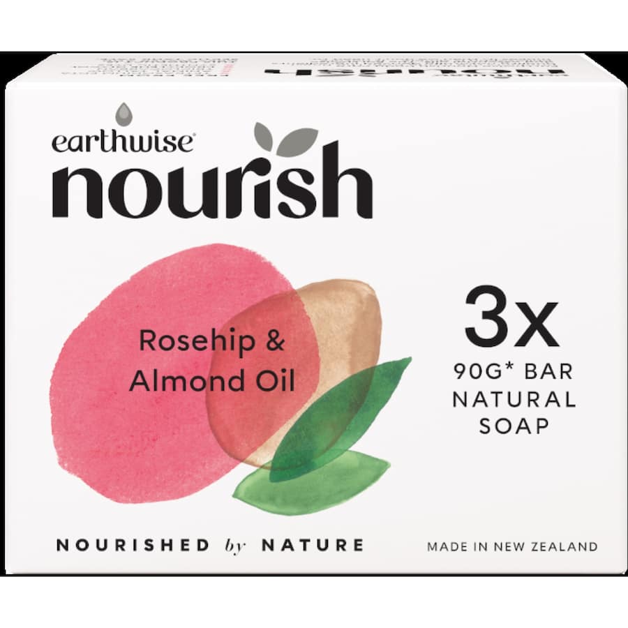 Earthwise Nourish Soap Rosehip & Almond Oil