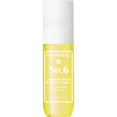 mcobeauty fragrance mist no.6 coconut cream & florals