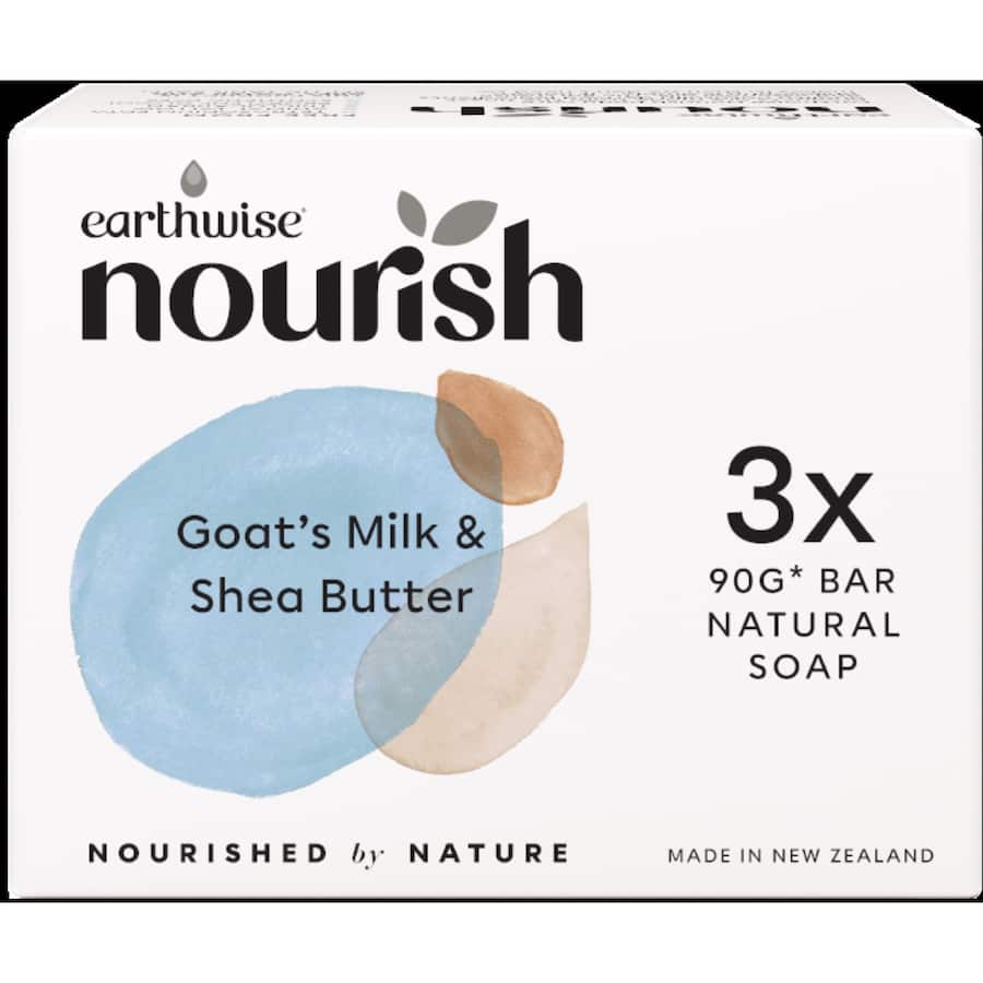 Earthwise Nourish Soap Goats Milk & Shea Butter