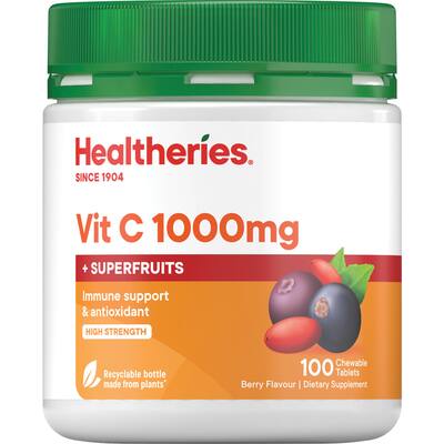 healtheries vitamin c superfruits 1000mg