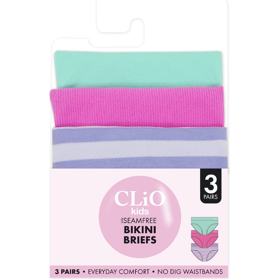 Clio Kids Bikini Assorted 10/12
