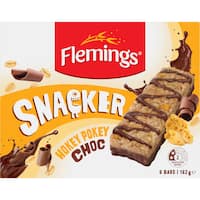 Flemings Snacker Muesli Bars Hokey Pokey