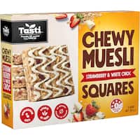 Tasti Chewy Muesli Squares Strawberry & White Choc