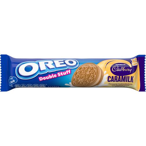 Oreo Biscuits Caramilk Double Stuff