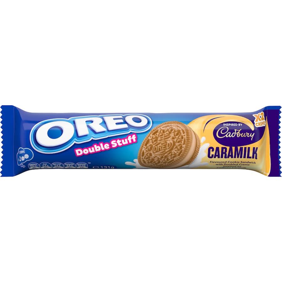Oreo Biscuits Caramilk Double Stuff
