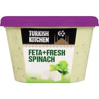 Turkish Kitchen Feta + Fresh Spinach Dip