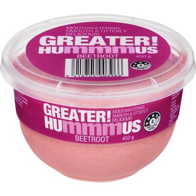 greater hummus beetroot