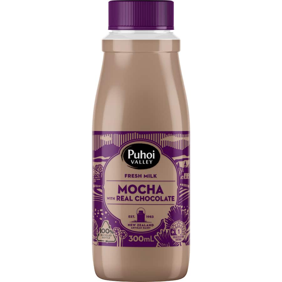 Puhoi Valley Flavoured Milk Mocha