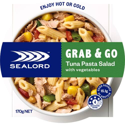 Sealord Grab & Go Tuna Pasta Salad With Vegetables
